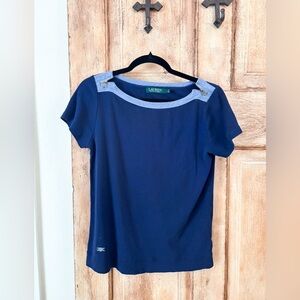 Lauren Ralph Lauren Short Sleeve Top